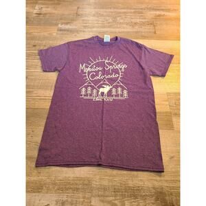Delta pro weight small womens purple graphic tee